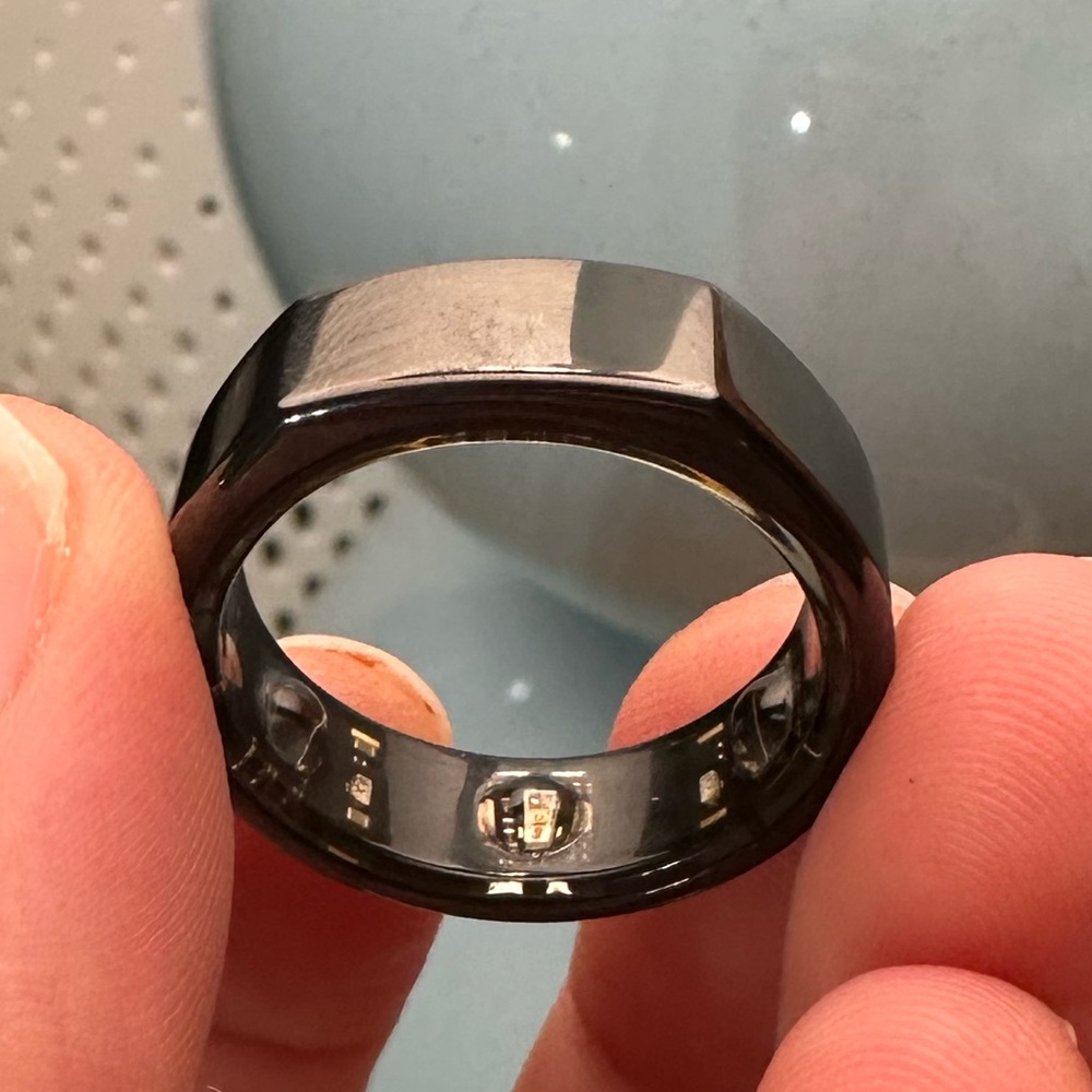 Oura Black Smart Ring size 12